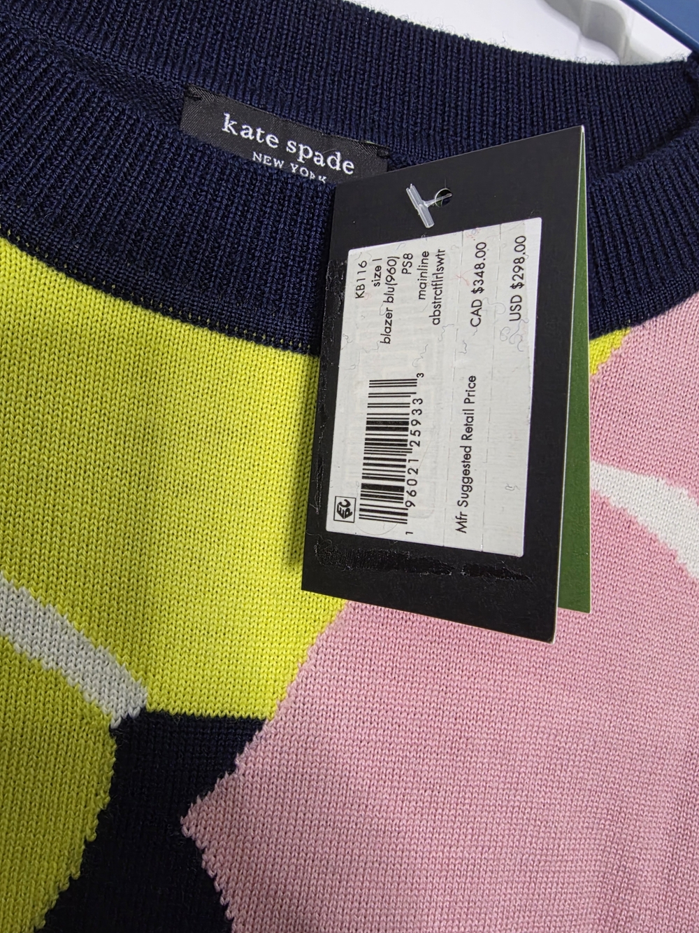 kate spade Navy Sweater - Picture 6 of 7